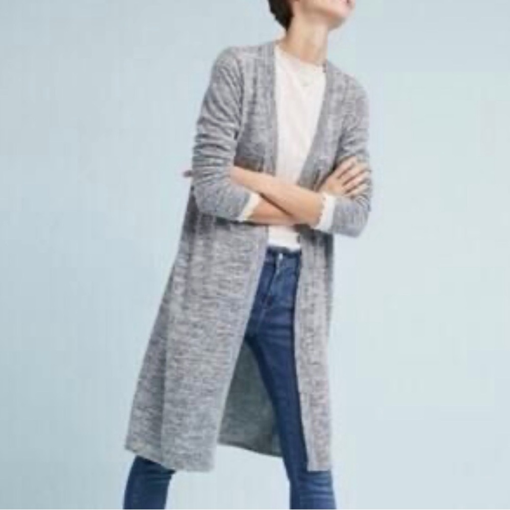 Velvet by Graham Spencer for Anthropologie Long Cardigan